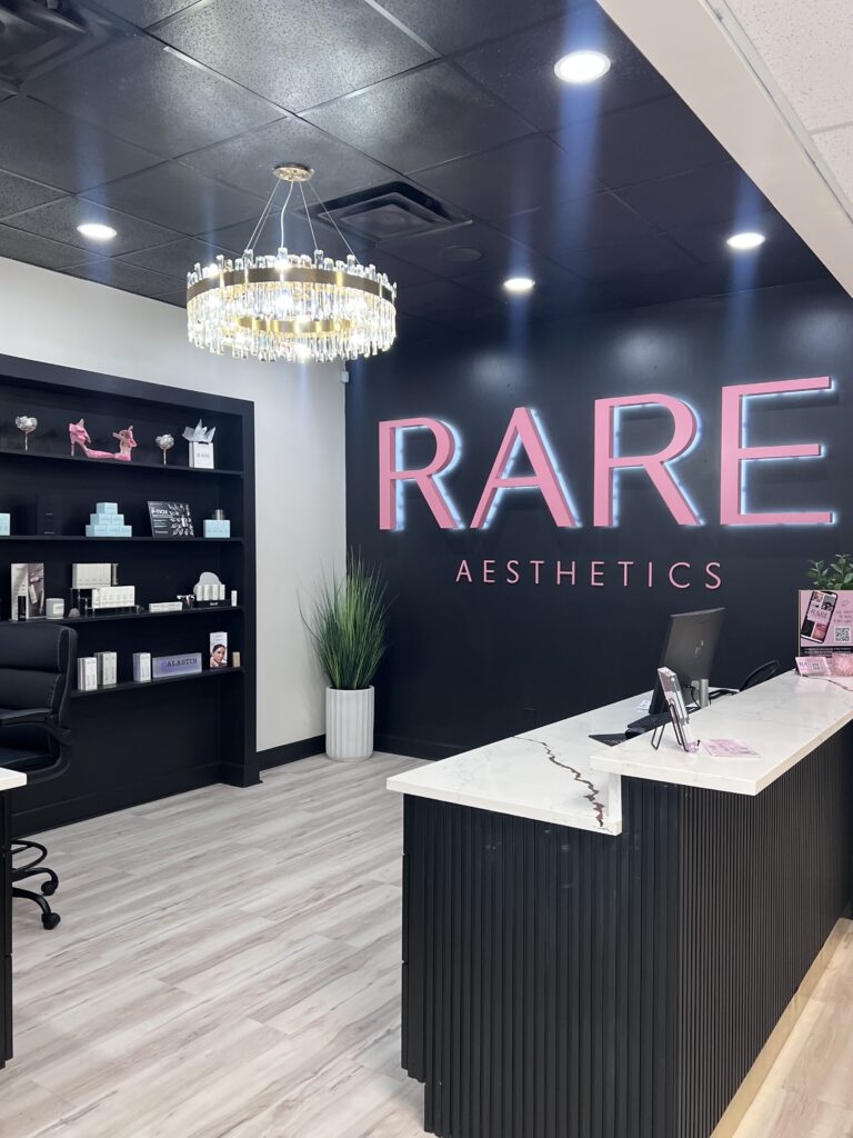 Rare Aesthetics Medical Spa Lobby In South Tampa